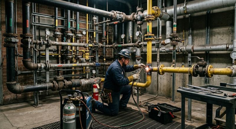 Commercial Gas Line Service in San Antonio, TX