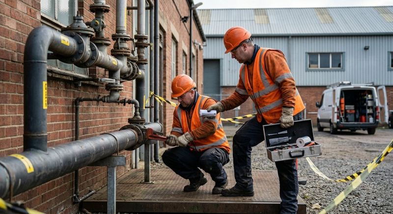 Commercial Gas Line Service in Fredericksburg, VA