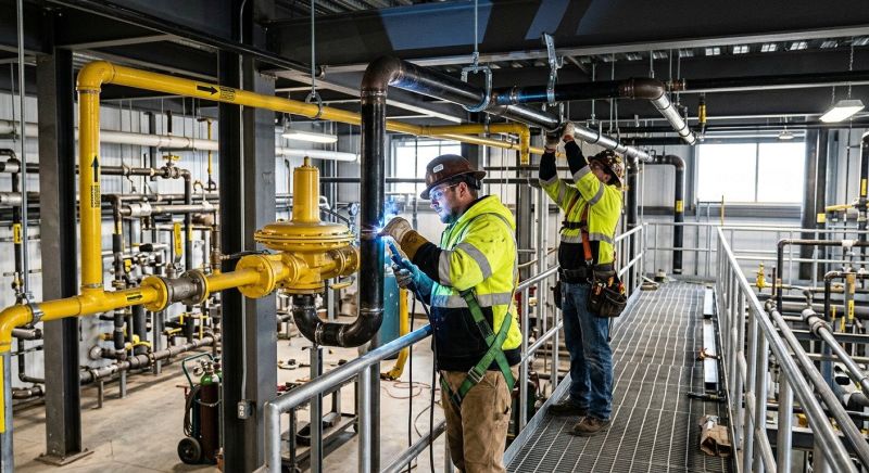 Commercial Gas Piping in Columbus, OH