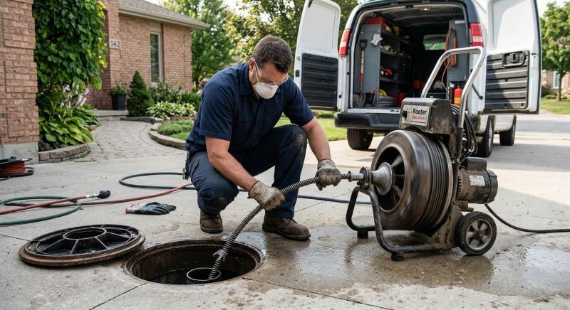 Exterior Drain Cleaning in Columbus, OH