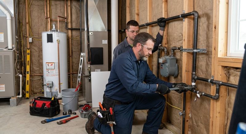 Gas Line Relocation in Annapolis, MD