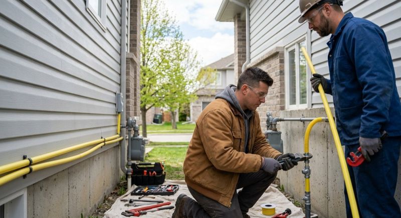 Home Gas Line Installation in Annapolis, MD
