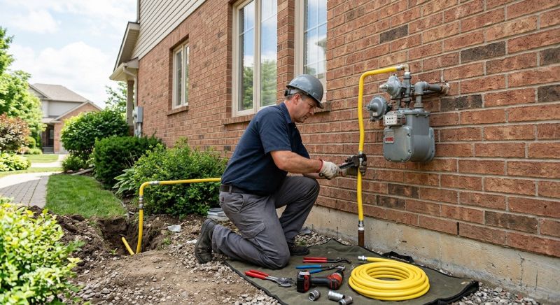 Natural Gas Line Installation in Austin, TX