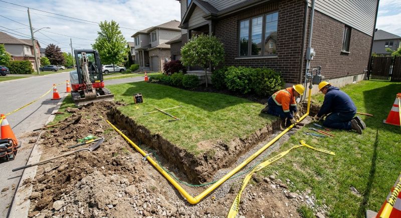 Underground Gas Line Service in Columbus, OH