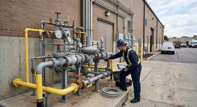 Commercial Gas Line Repair in Sacramento, CA