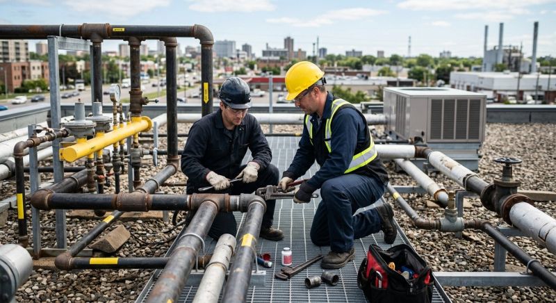 Commercial Gas Line Service in San Antonio, TX