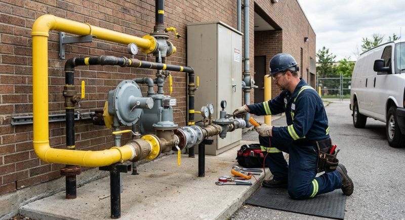 Commercial Gas Line Service in Denver County, CO