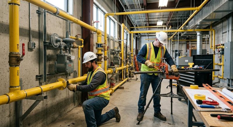Commercial Gas Piping in San Antonio, TX