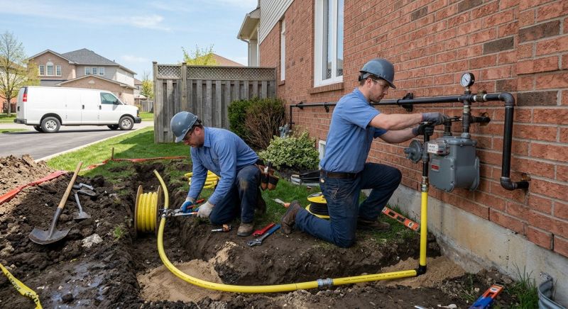 Gas Pipe Installation in Annapolis, MD