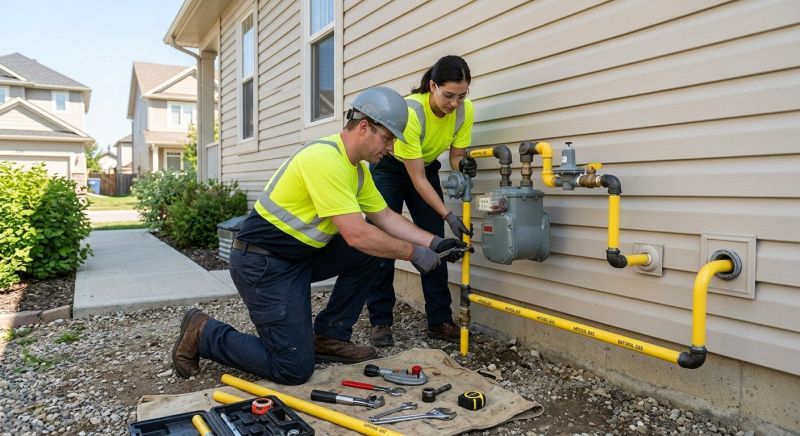Home Gas Line Installation in Annapolis, MD