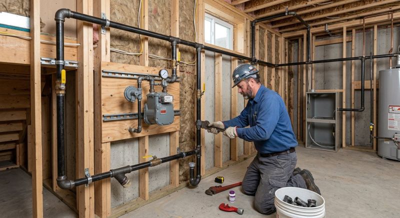 Natural Gas Plumbing in Fredericksburg, VA
