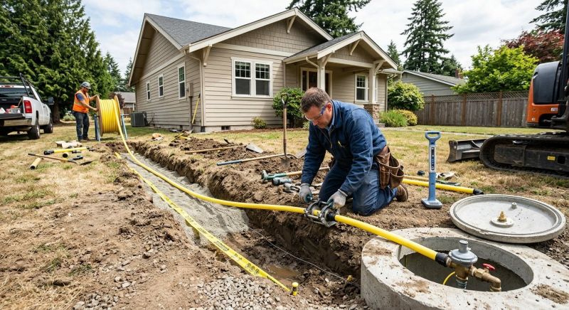 Propane Line Replacement in Columbus, OH