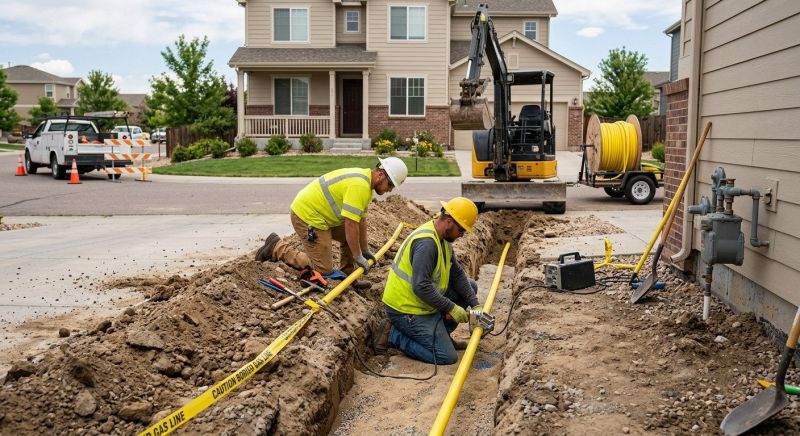 Underground Gas Line Service in Sacramento, CA